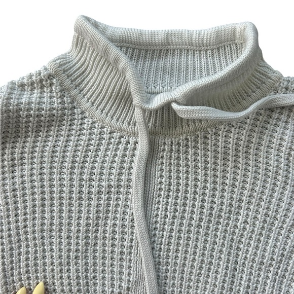 PETER MILLAR KENNEDY WAFFLE STITCH POPOVER SWEATER Size Small - Picture 7 of 13